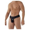 CandyMan String Dentelle à Lacets Uzza Noir